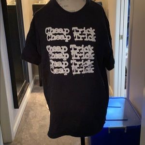 Cheap Trick t-shirt.